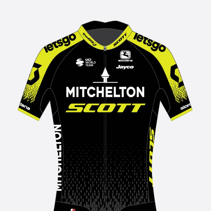 mitchelton scott 2020 jersey
